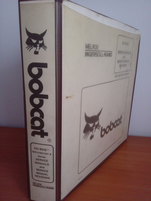 Bobcat 553 service manual книга