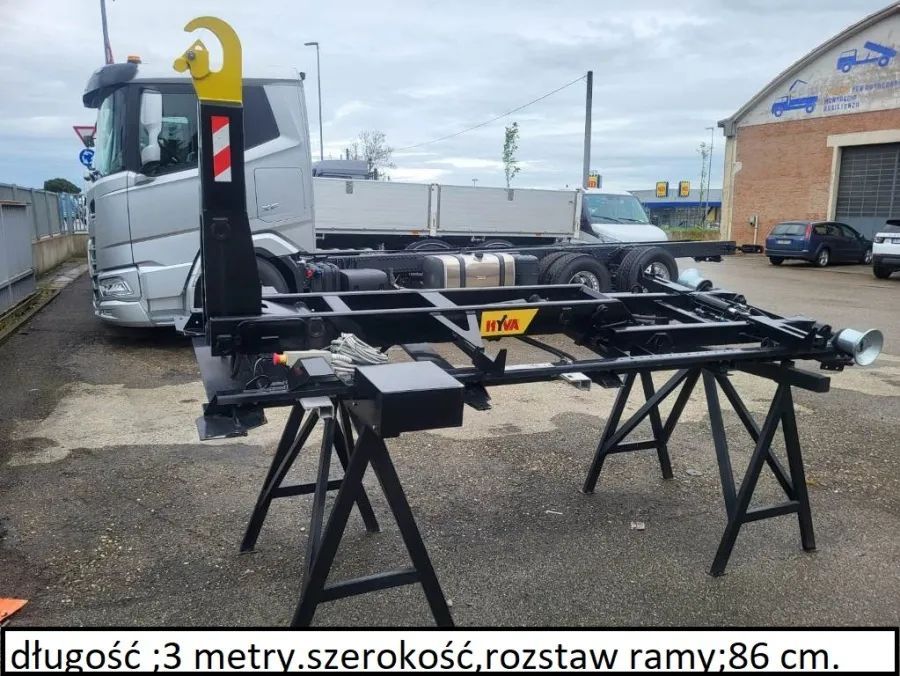 Hakowiec Hyva Nowy kiper wywrot skrzynia Iveco Daily Renault Mercedes Ducato hds