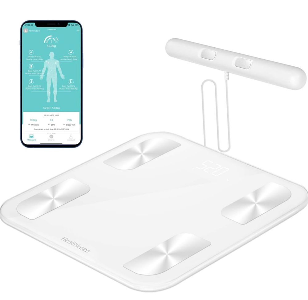 Healthkeep Waga łazienkowa miernik impedancji, waga cyfrowa