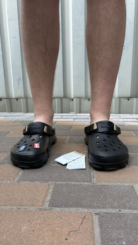 SALE CROCS .  classic  all terrain чорні чоловічі черные крокс мужские