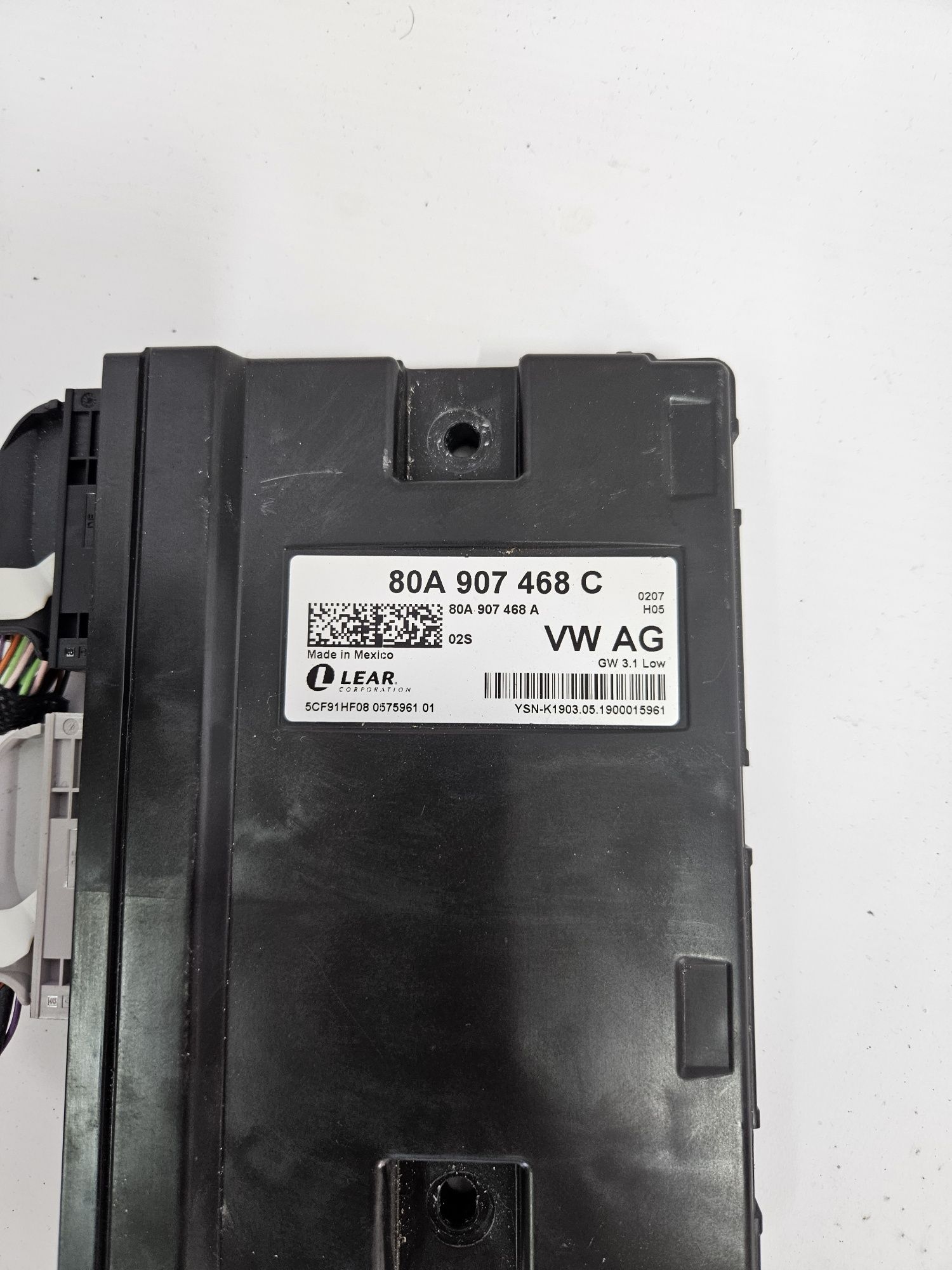 Audi Q5 SQ5 80A A5 S5 A4 b9 interfejs diagnostyczny sieci BUS