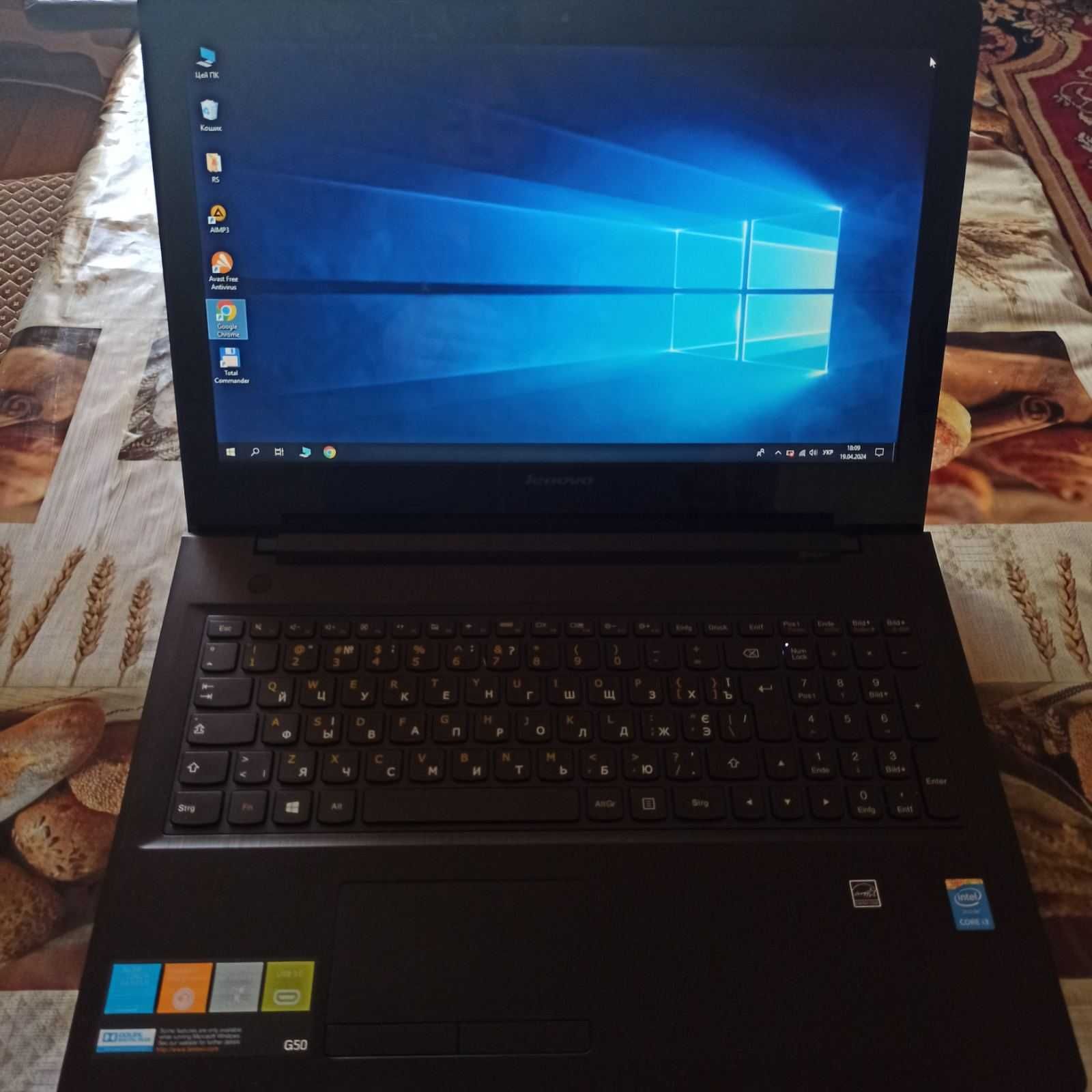 Ноутбук Lenovo G50-70. Intel Core i3-4030U, ОЗУ 8ГБ SSD 256 GB