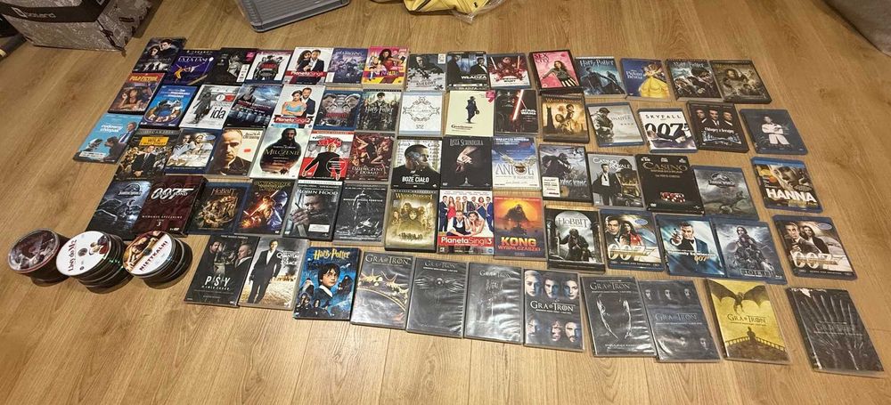 240 filmów na dvd i blueray