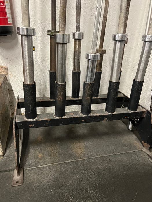 Suporte para barra olímpica