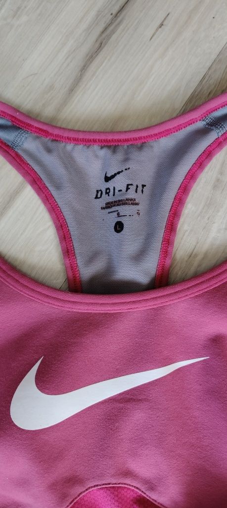 L 40 Nike dri -fit top stanik biustonosz sportowy