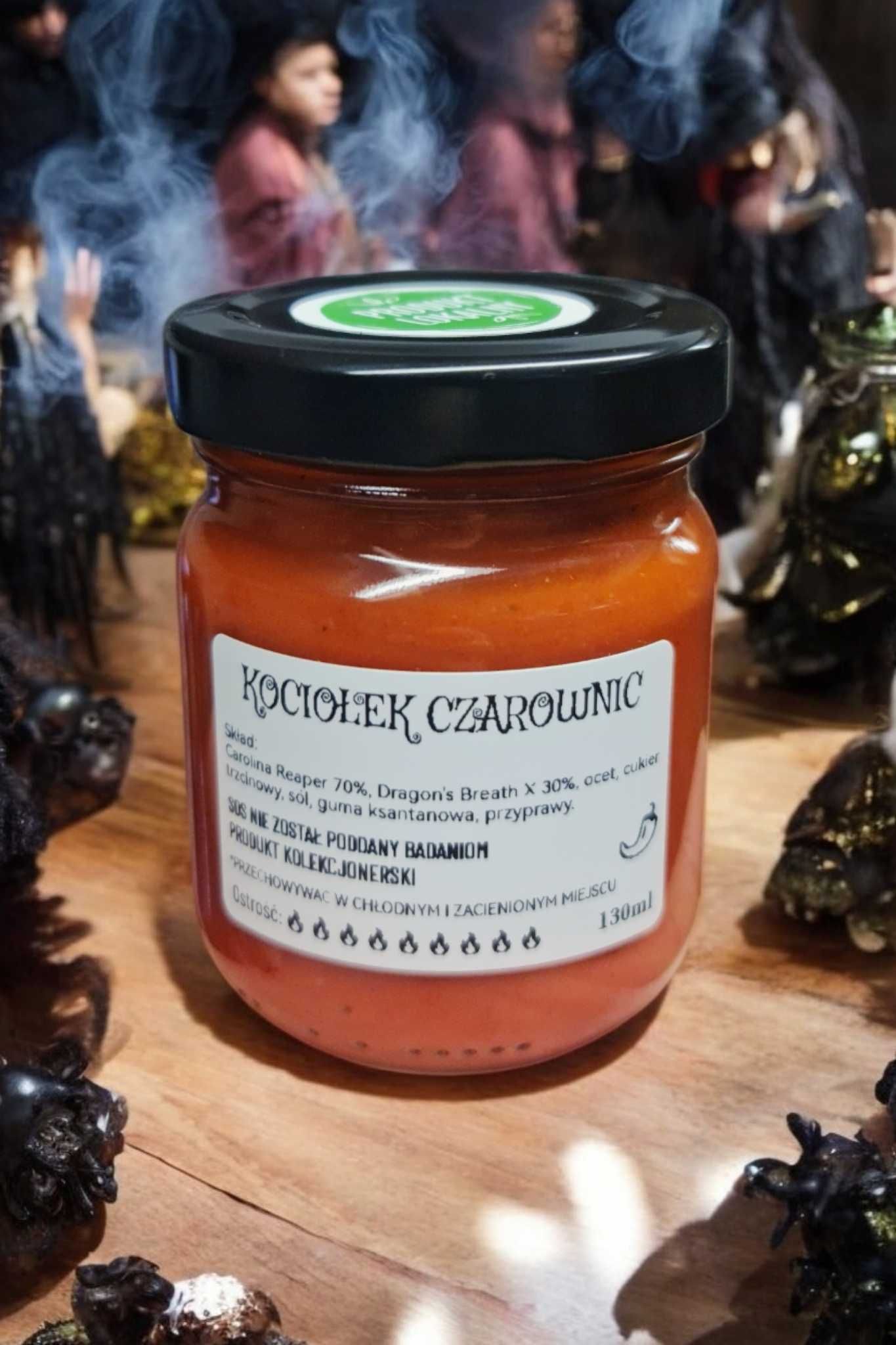Ostre Sosy domowej produkcji ZESTAW 4szt Super ostrych sosów z papryk