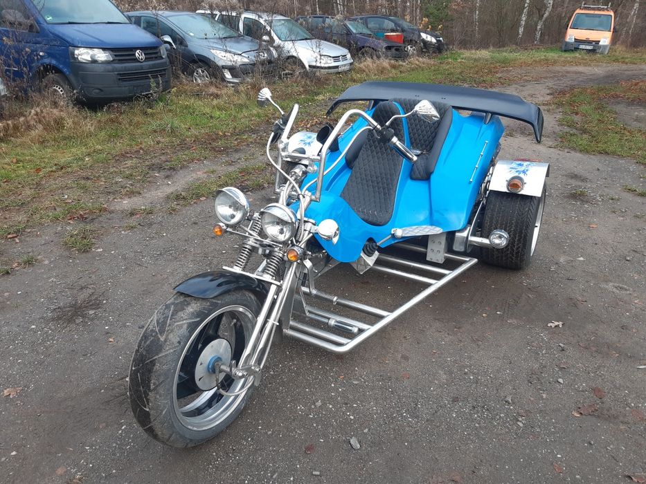 Trike Trajka 3 szt Trzykołowiec Garbus Rewaco Boom WK