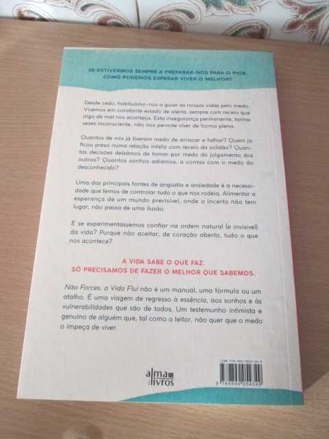 Não Forces a Vida Flui de Manuel Clemente (Oferta portes)