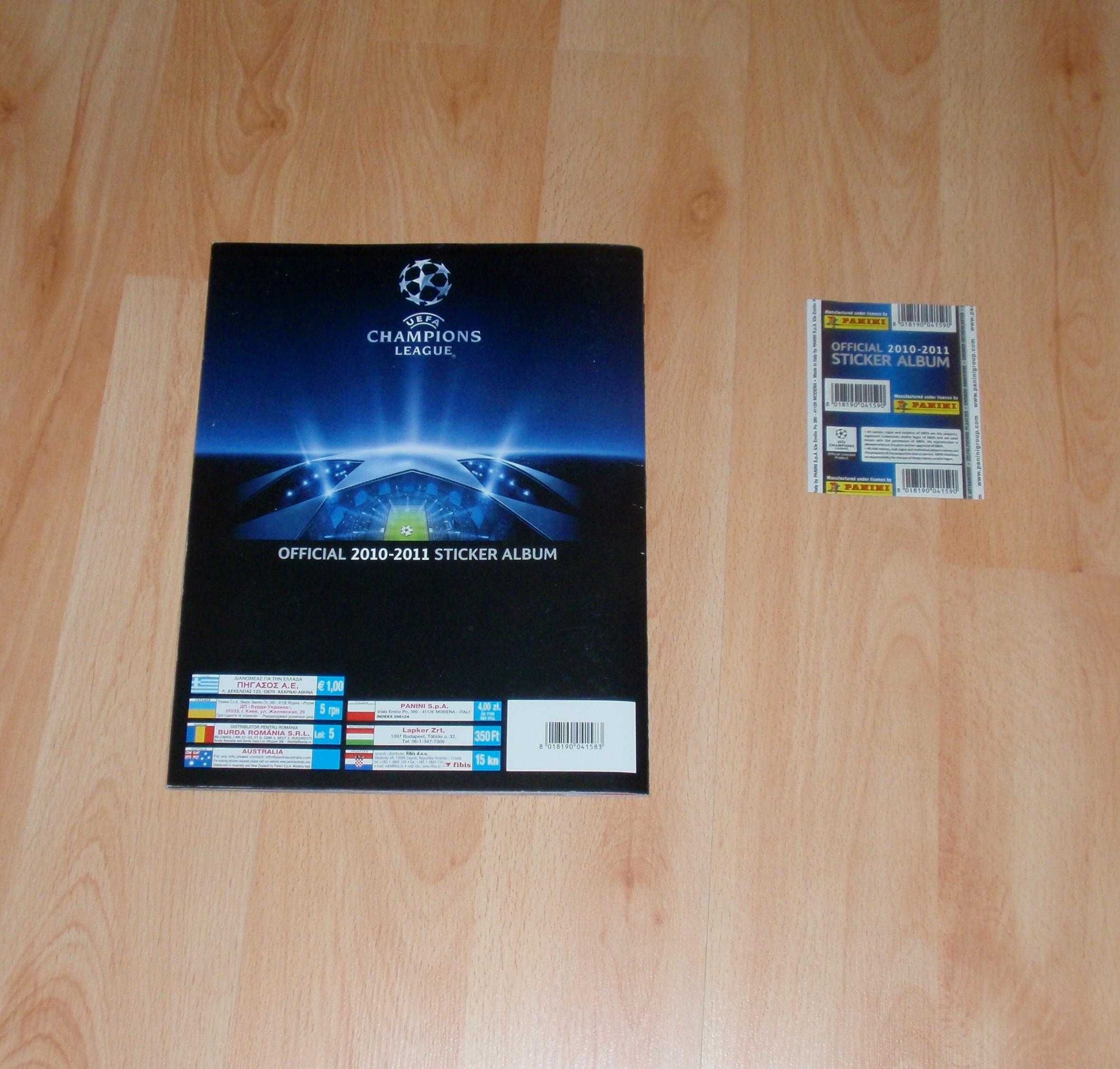 Альбом/журнал Panini Лига Чемпионов 2010-2011/UEFA Champions League