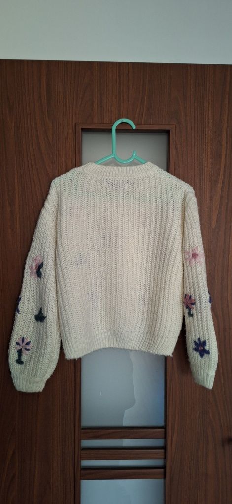 Sweter sweterek dla dziewczynki Reserved rozm. 128