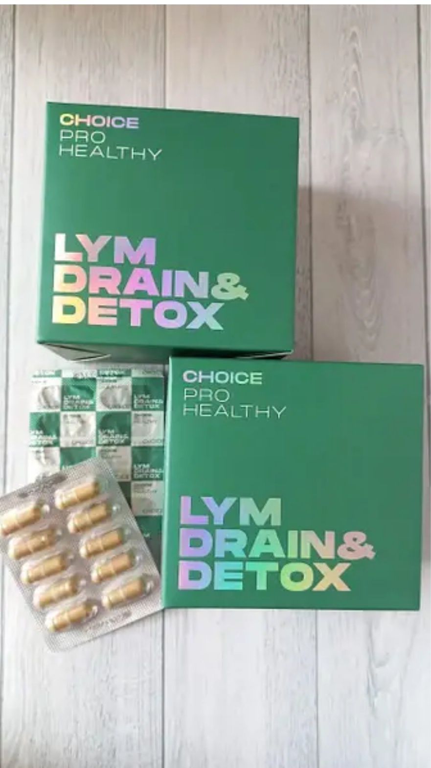 Lum drain & detox choice