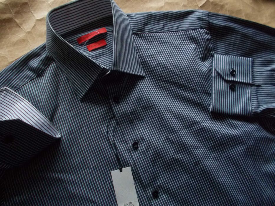 M- BRUUN/ STRENGADE Premium Koszula Męska M 40 cm  Szwecja