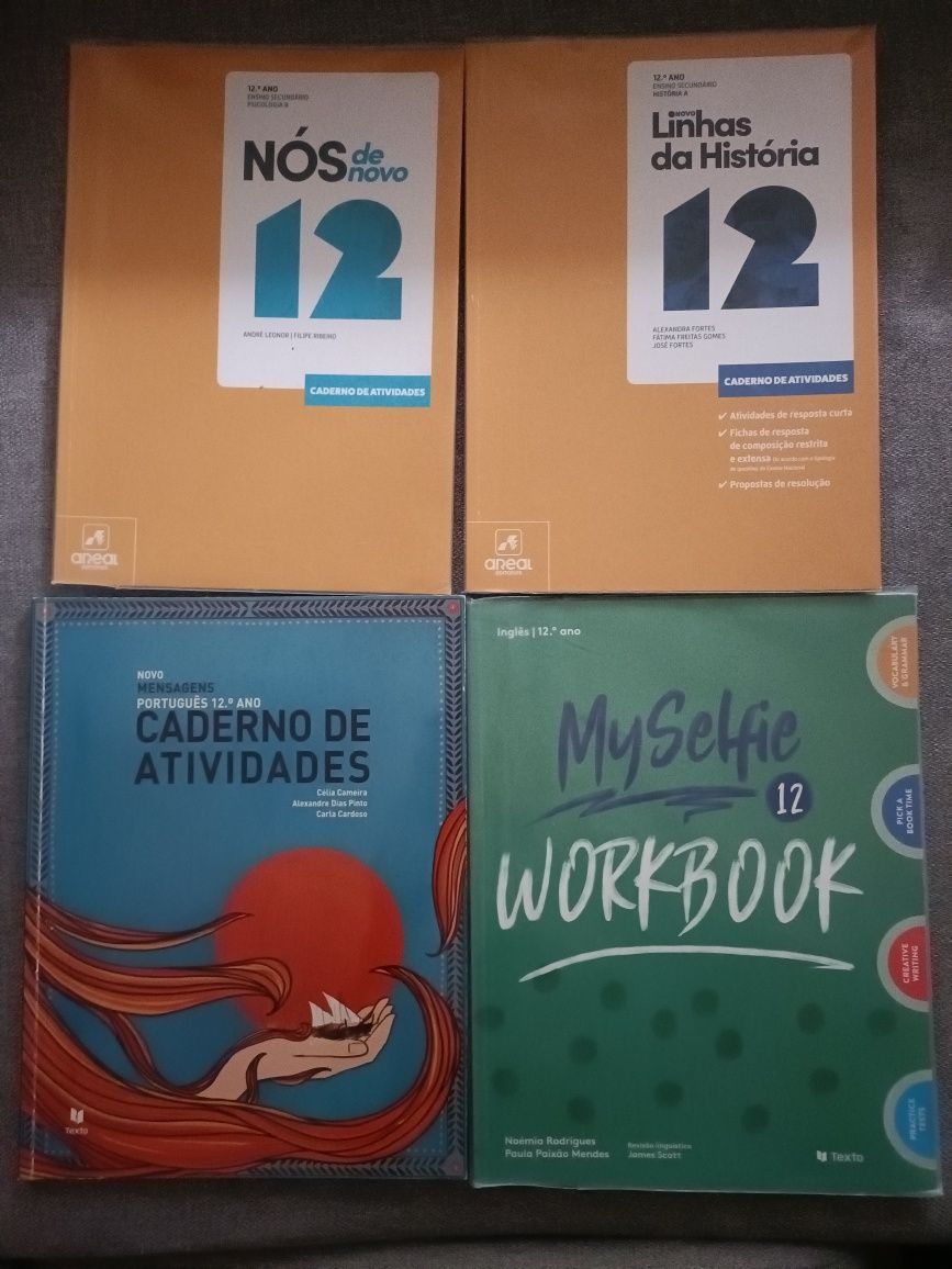 Cadernos de atividades 12⁰ Ano