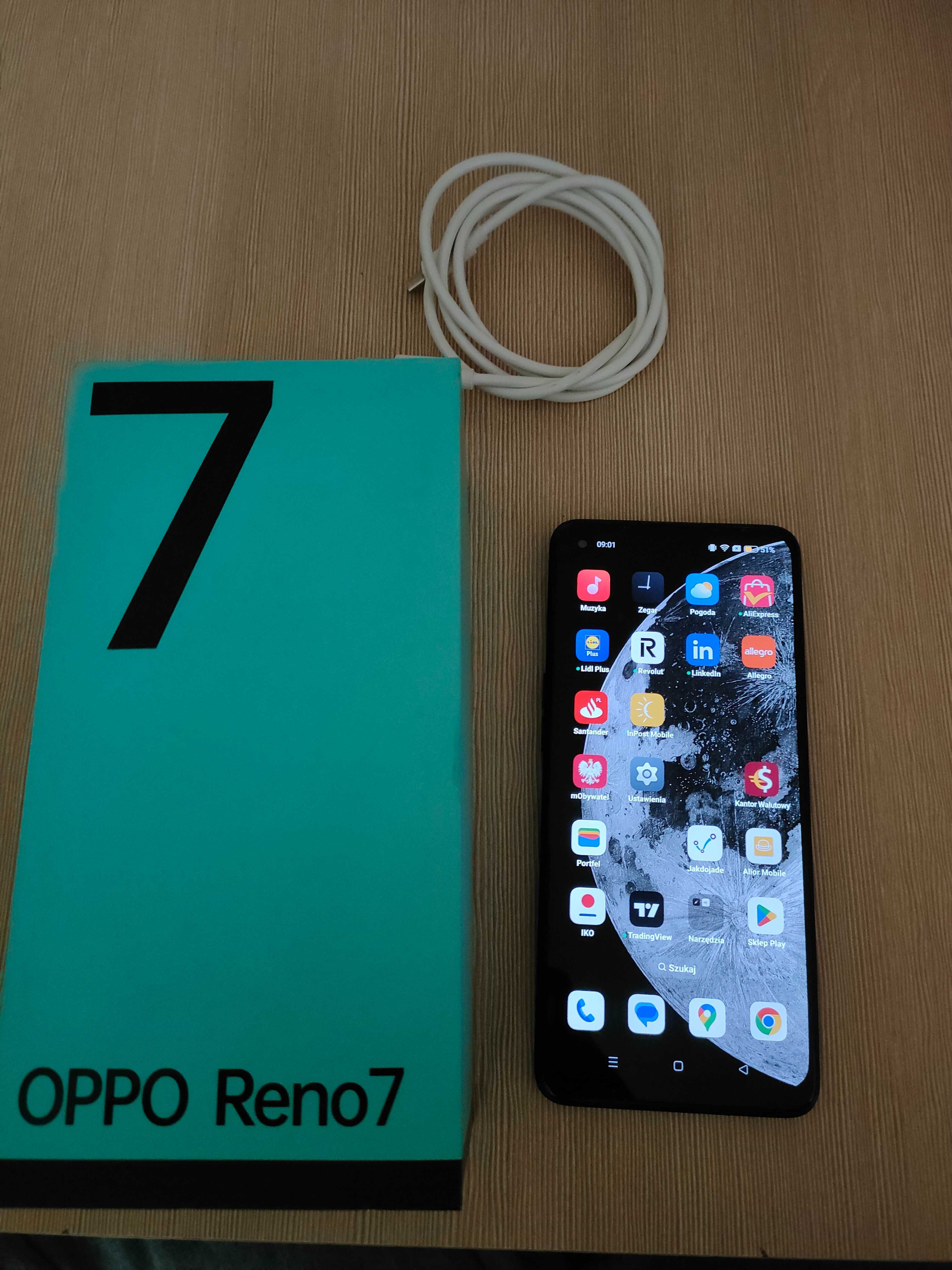 Smartfon OPPO Reno 7 - stan idealny! Okazja!