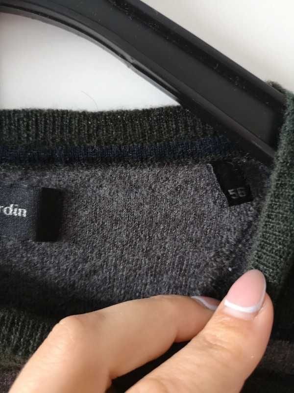 Pierre Cardin sweter w paski r. 56