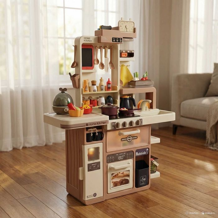 ℹ️Хіт Продажуℹ️ Кухня 93см з робочою плитою водою звуками готування