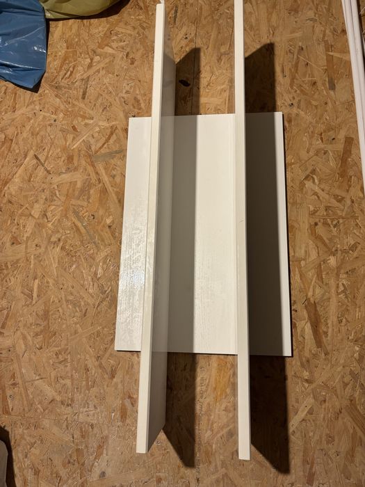Półki białe 100cm i 102cm