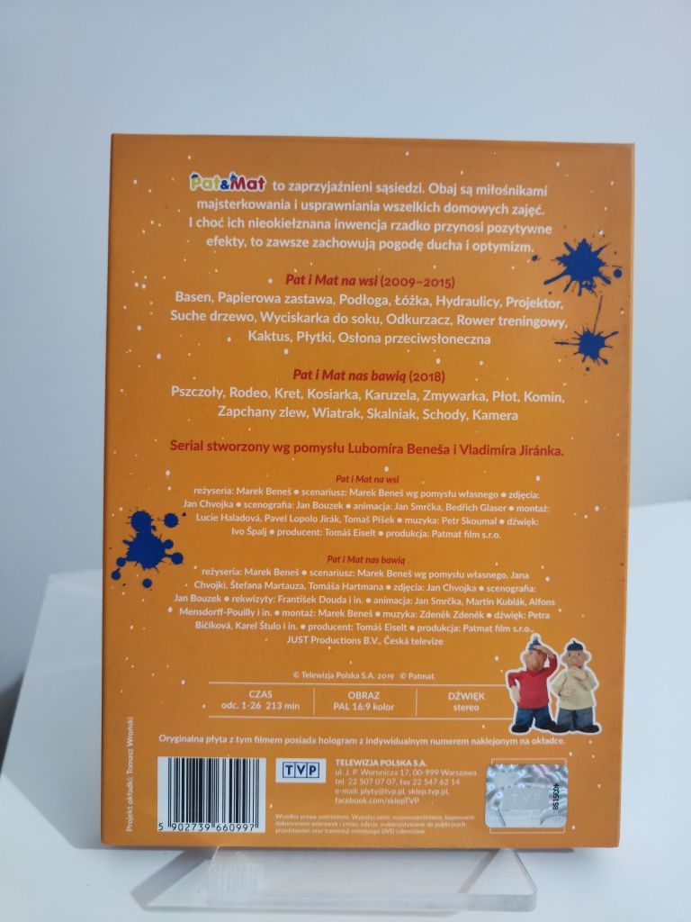 Sąsiedzi Pat i & Mat 26 nowych odcinków - 2x płyta DVD