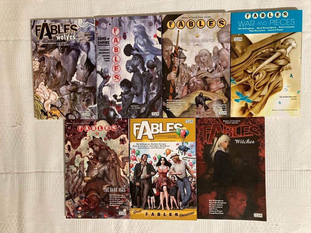 Coleção Fables - Primeiros 14 Volumes