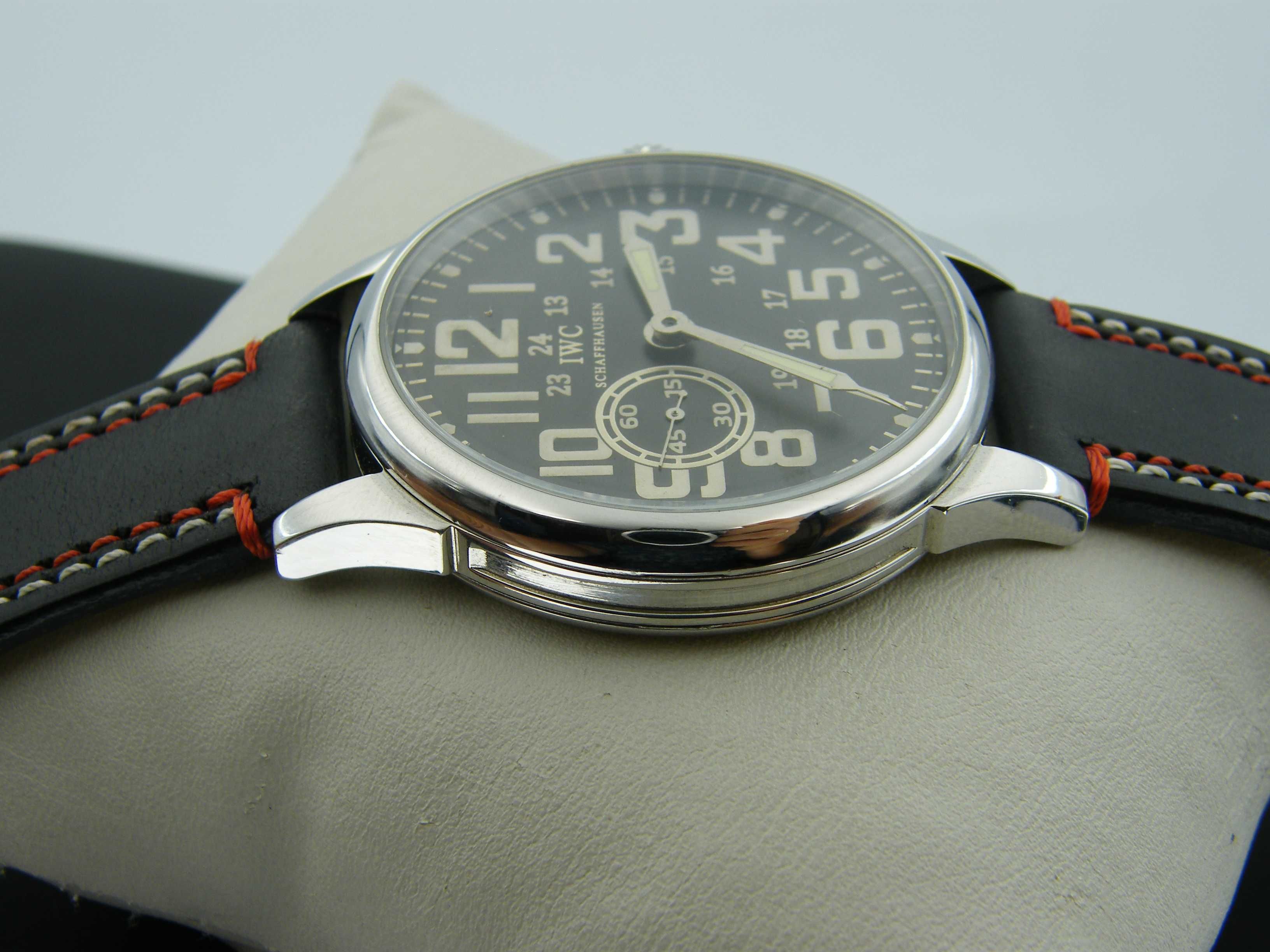 IWC Schaffhausen Pilot Piękna Pasówka w Stali Cal. 63 z 1904 roku