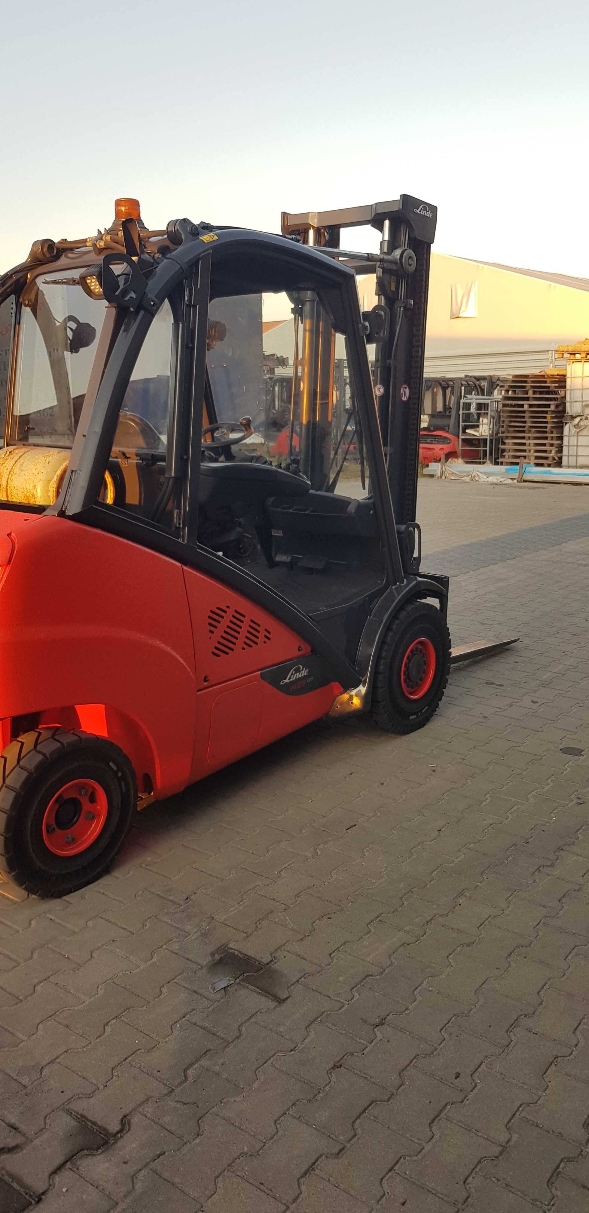Linde H35T-02 EVO 2017 rok 3,5 tony przesuw boczny