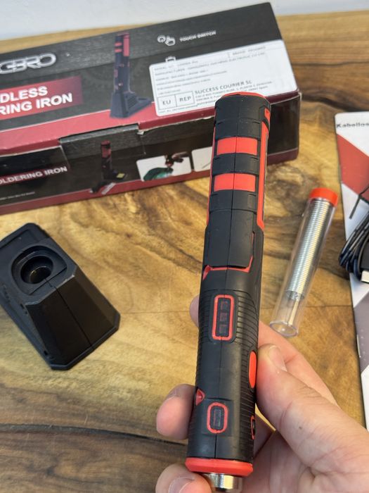 Бездротовий Паяльник Frogbro з РК-дисплеєм