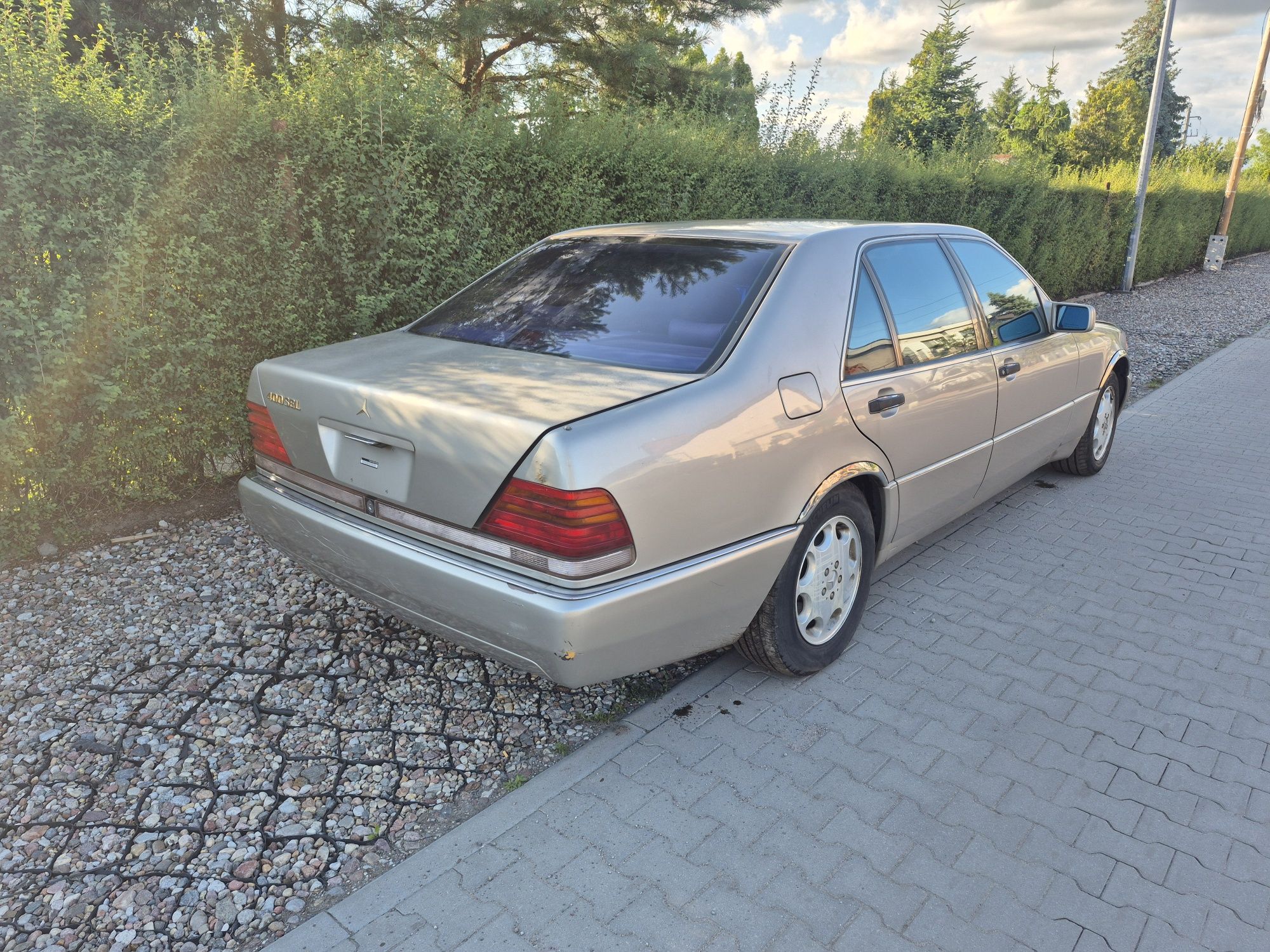 Mercedes 400sel w140 locha gold edition 79.000mil dociągi