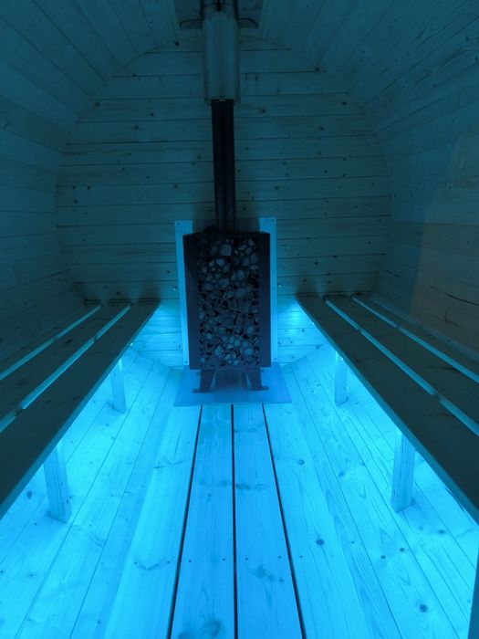 Sauna beczka 2,4mb mobilna