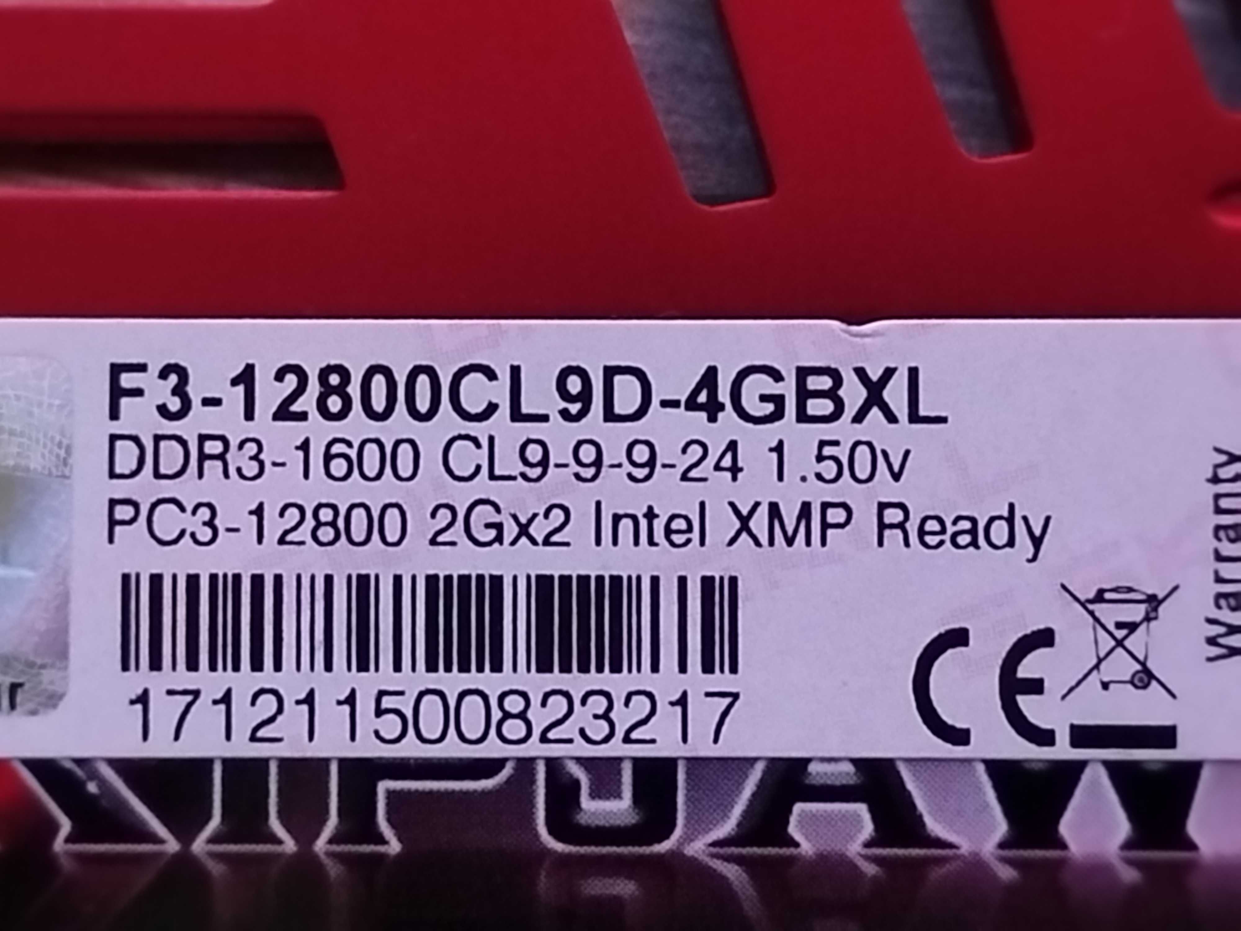G.Skill - DDR3 1600 MHz 4 GB