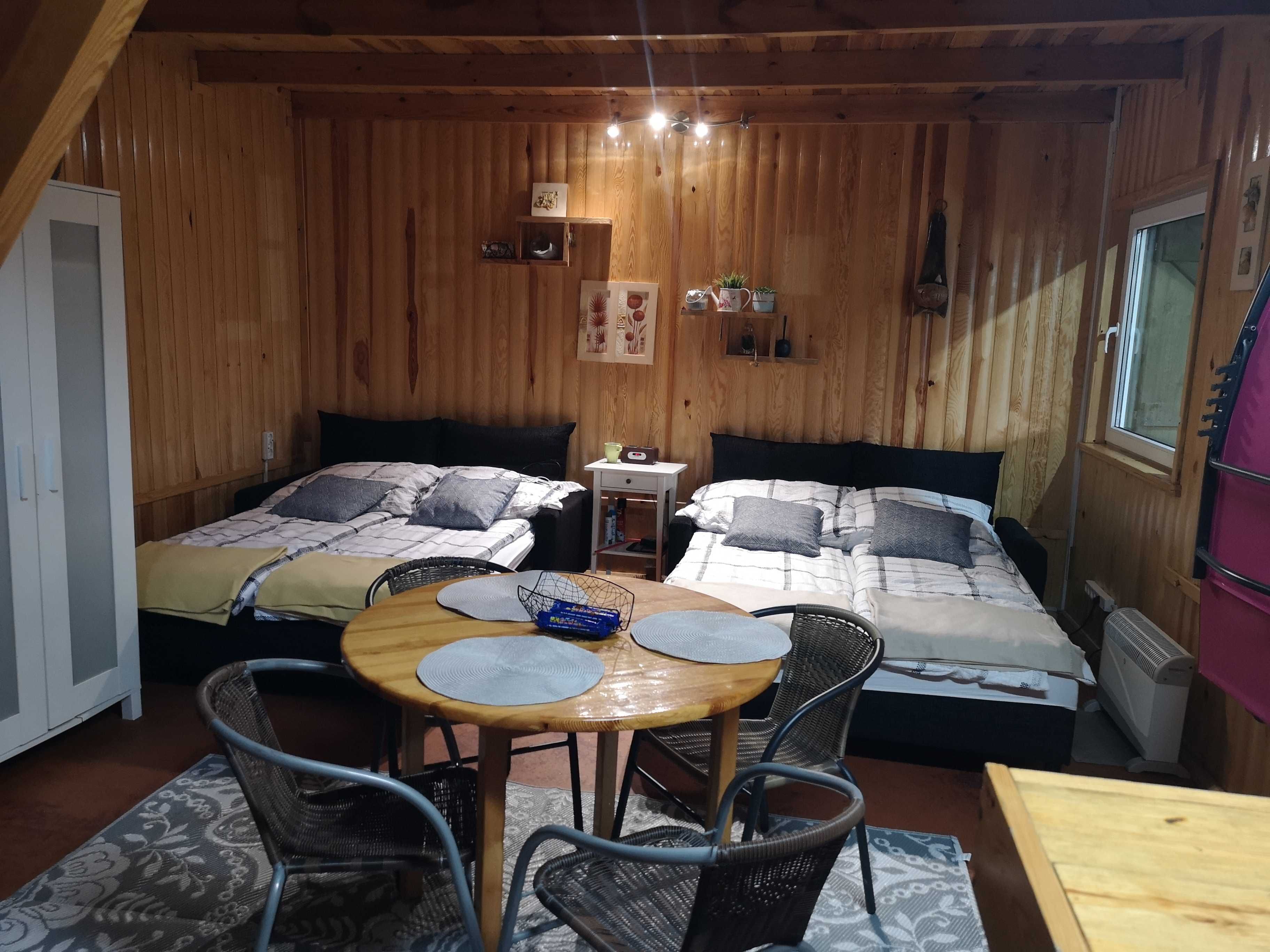 Domek nad jeziorem 2-16os 62-550 Zygmuntowo 1-3.08 last minut- psy