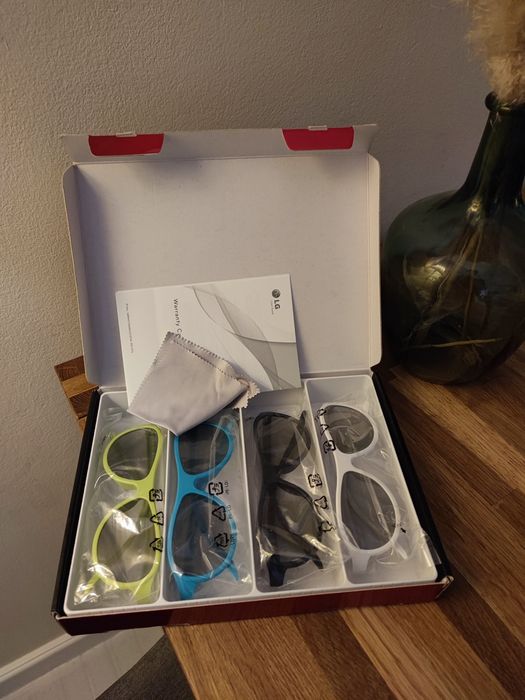 Óculos 3D novos LG