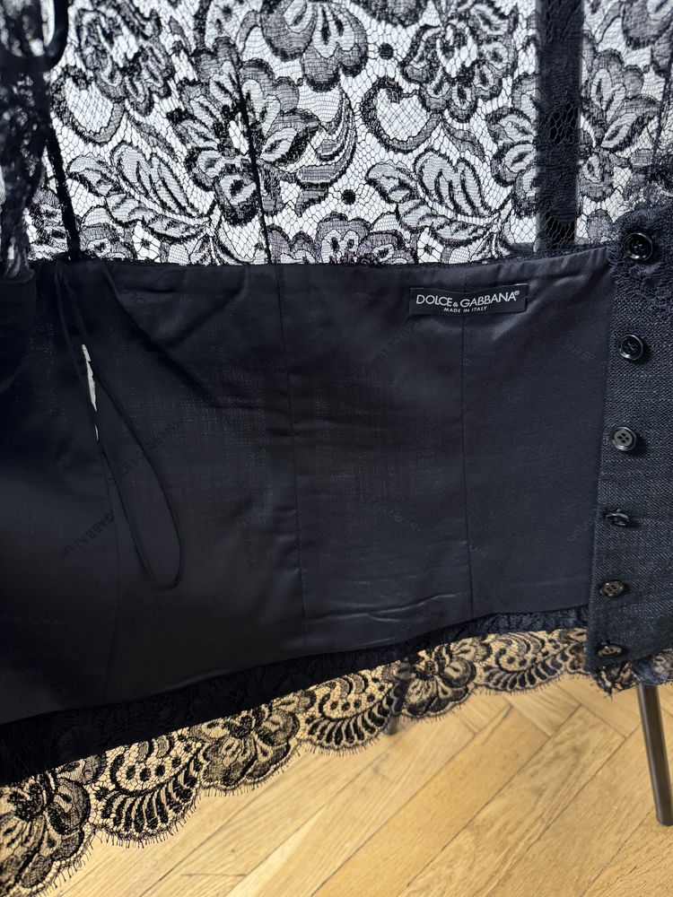 Dolce&Gabana жилетка+спідниця костюм