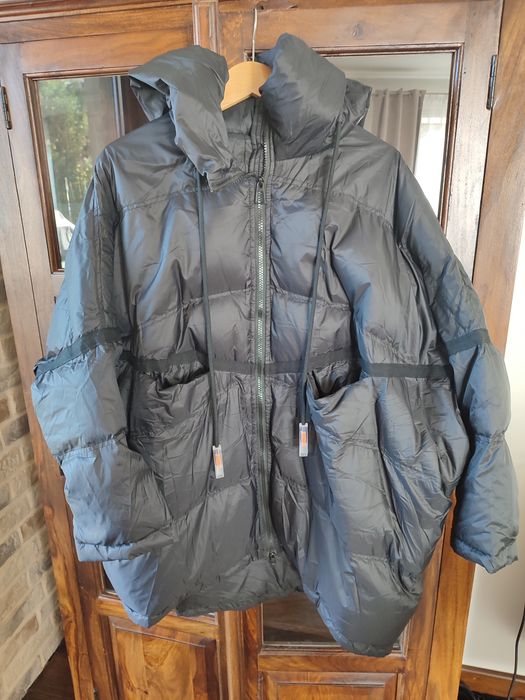 Kurtka puchowa oversize