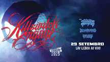 3 Bilhetes para Killswitch Engage Lisboa - 29-09