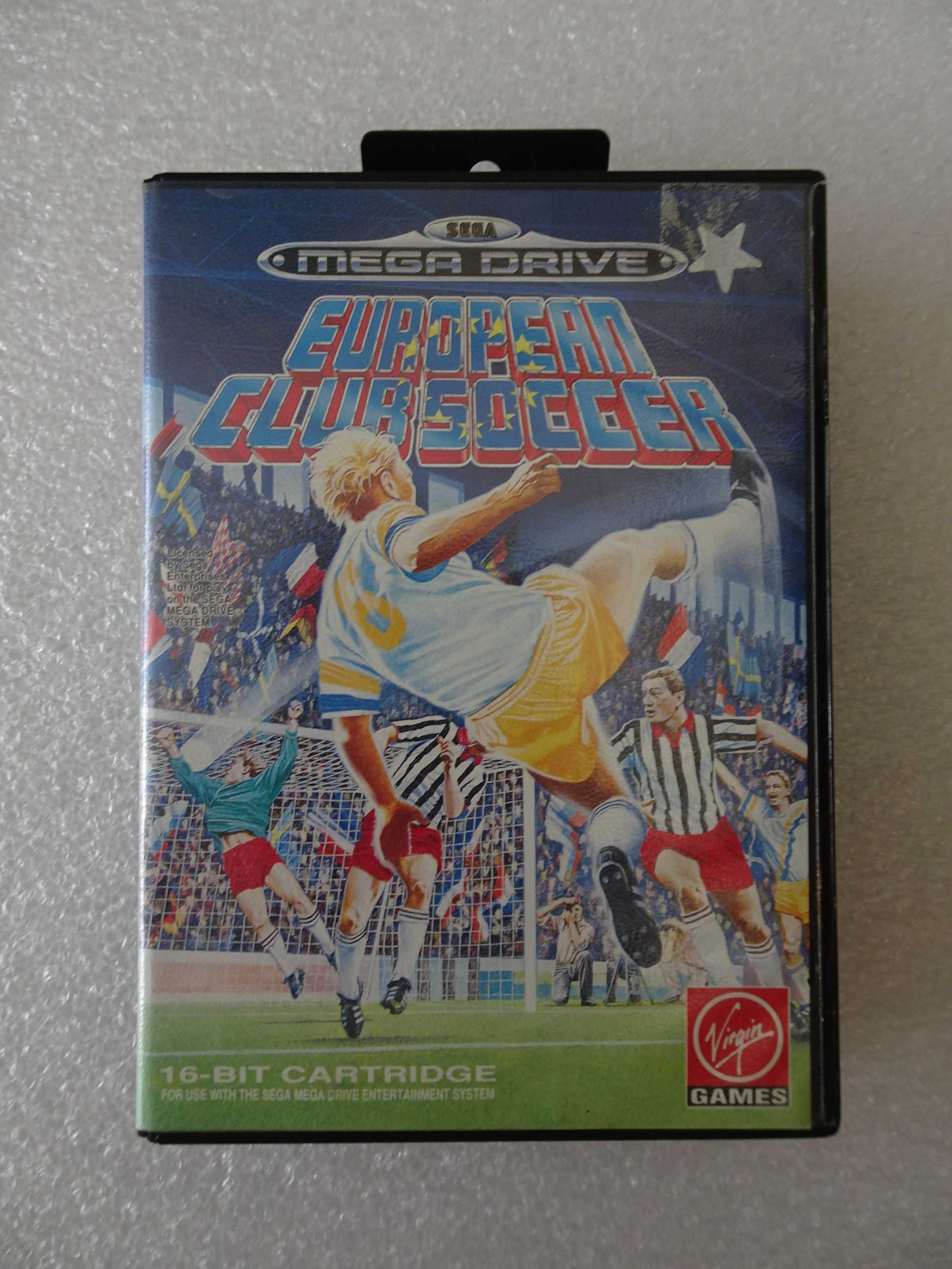 Jogo Mega Drive - European Club Soccer