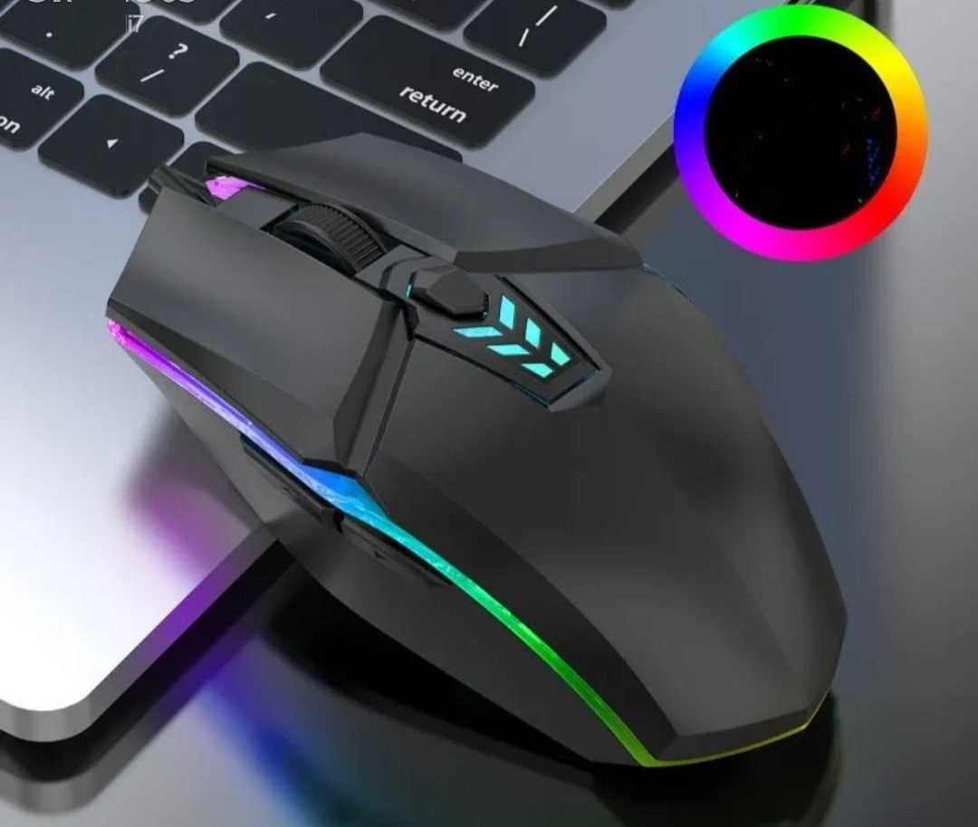 Мишка ігрова геймерська Gaming Mouse із RGB підсвіткою (мышь)