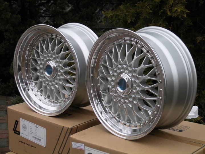 alu felgi 17 4x100 Lenso Bsx bbs rs JR9 CALIBRE BMW E30 6-CYL