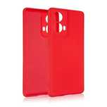 Beline Etui Silicone Moto G85 5Gczerwony/Red