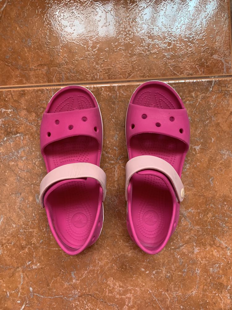 Босоніжки Crocs J 2 наш 32-33 р. Крокси кроксы босоножки сандали