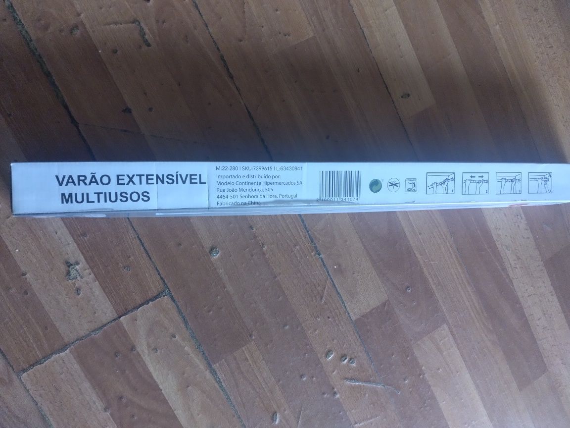 Vendo varão extensível multiusos