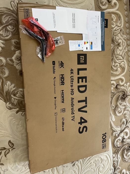 Smart LED телевізор 4K wi fi Xiaomi Mi L43 діагона android андроїд вай