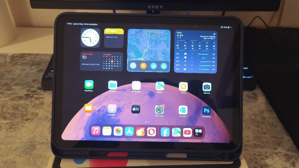 Ipad 11" 25 128GB Cinza, como novo e com garantia.