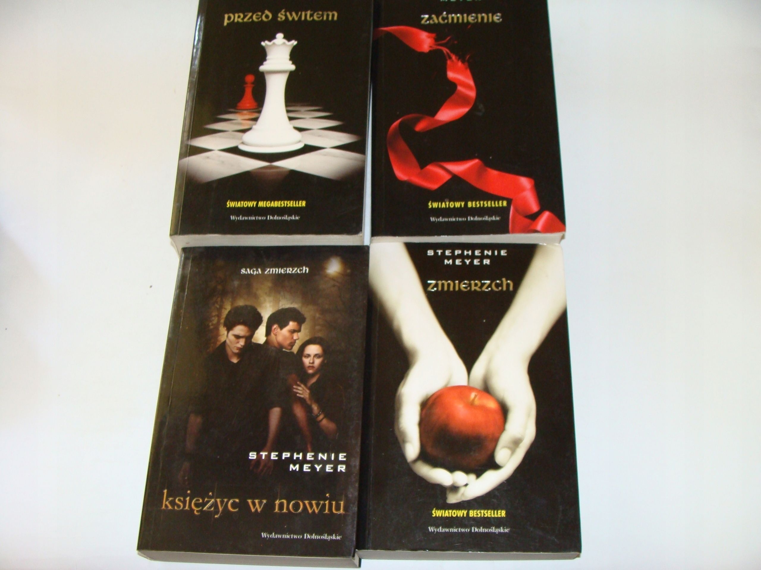 Saga Zmierzch 1-4 Stephenie Meyer