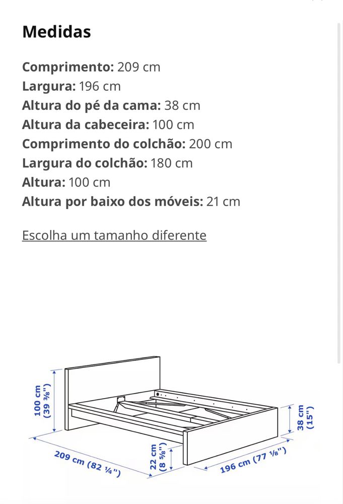 Cama Malm IKEA