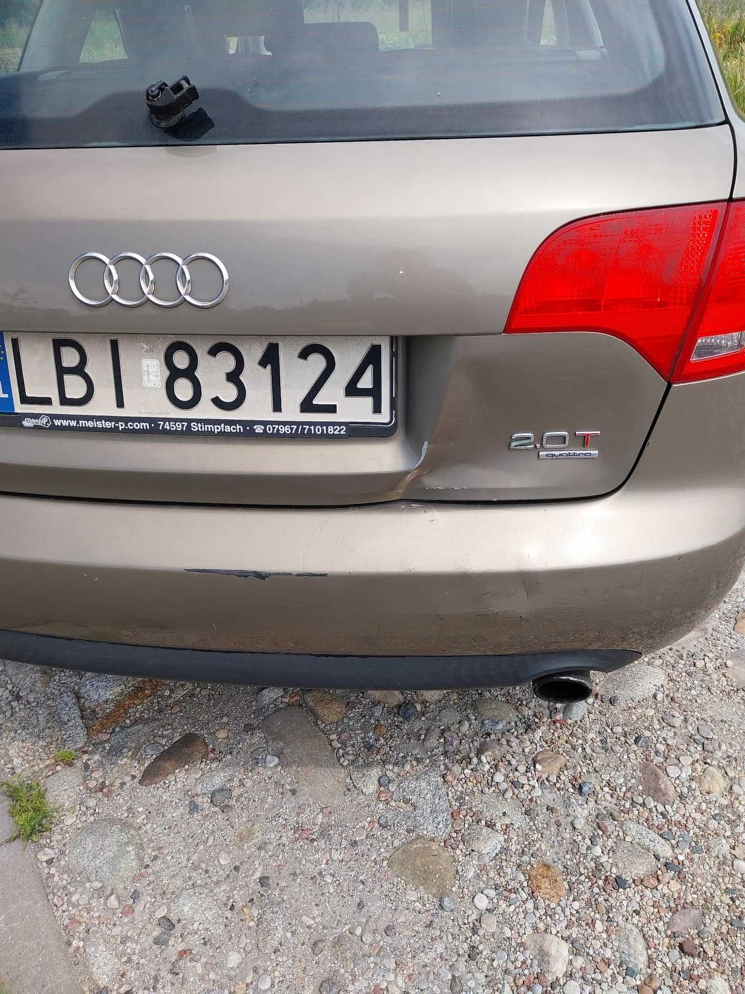 Audi a4 b7 2.0 turbo fsi 200km 2005 quattro tiptronic