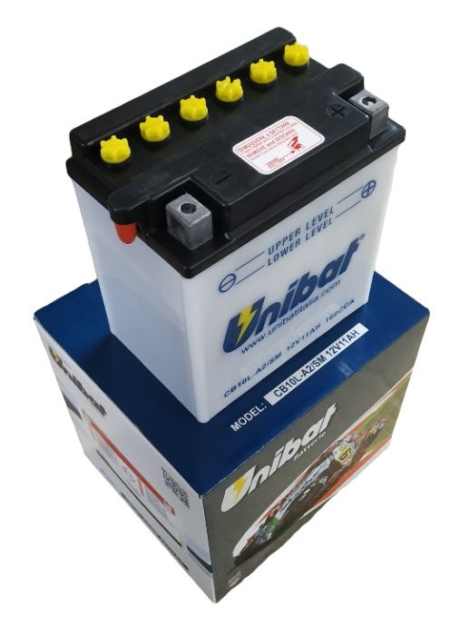 Akumulator Unibat CB10L-A2 YB10L-A2 11Ah 160A 12V NOWY