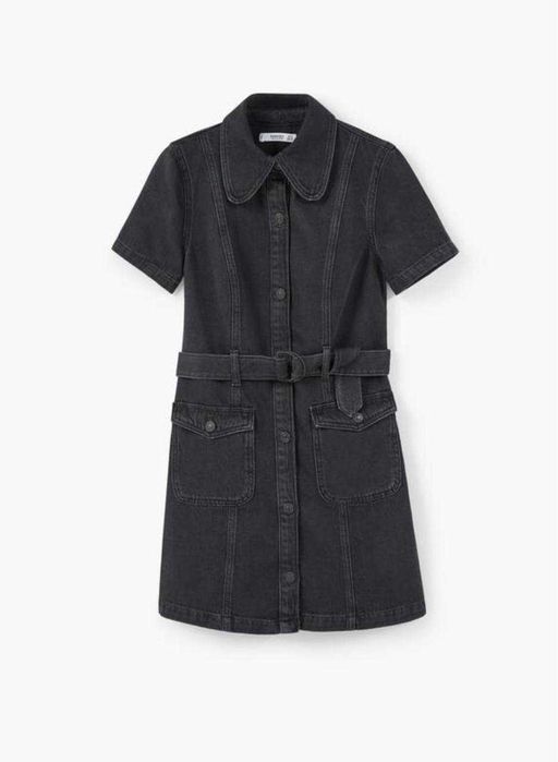 Джинсовое платье