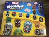 Nowy zestaw Marvel Wooblies arena Spider, Iron Fist, Hulk)