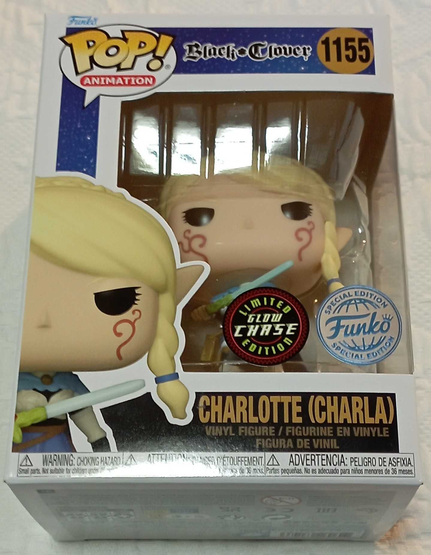 funko pop black clover 1155 charlotte (charla) chase