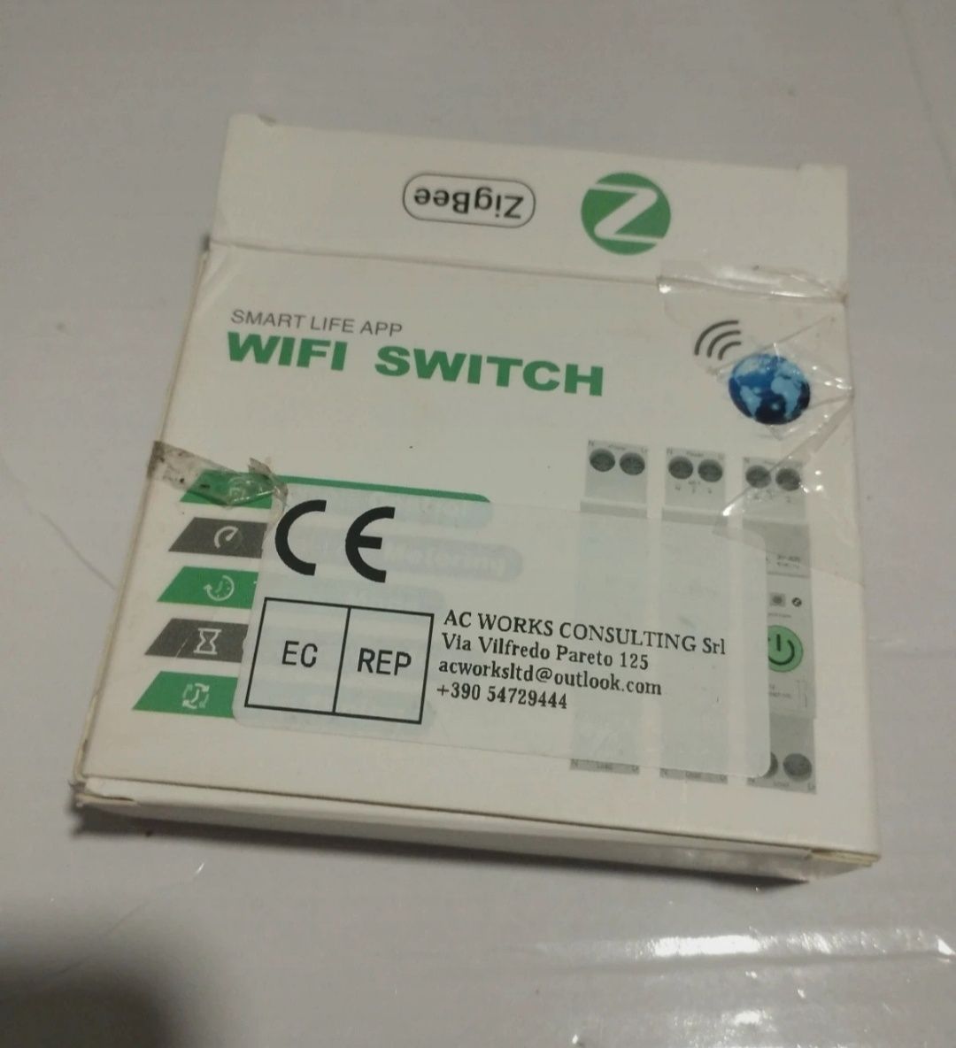 Interruptor Zigbee 63A meter